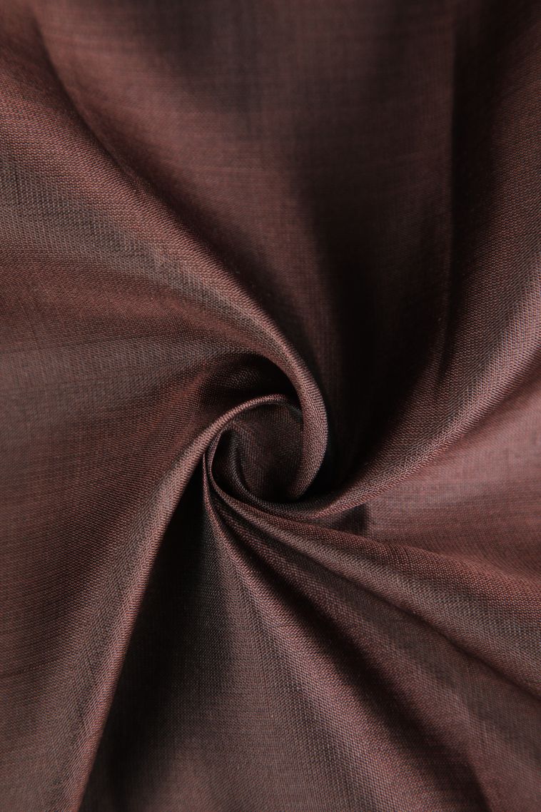 Penny Brown Soft Silk Saree with Gold Zari Jacquard view 4