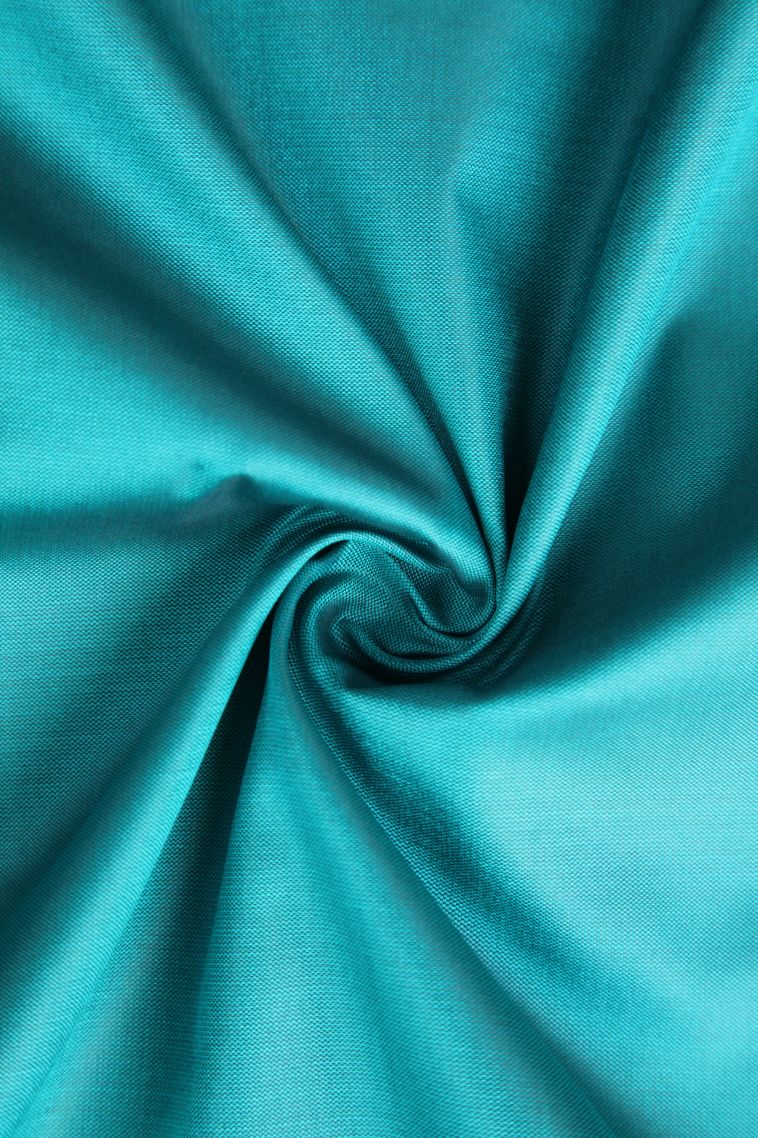 Sapphire Blue Apoorva Silk Sarees with Gold Zari Plain view 4
