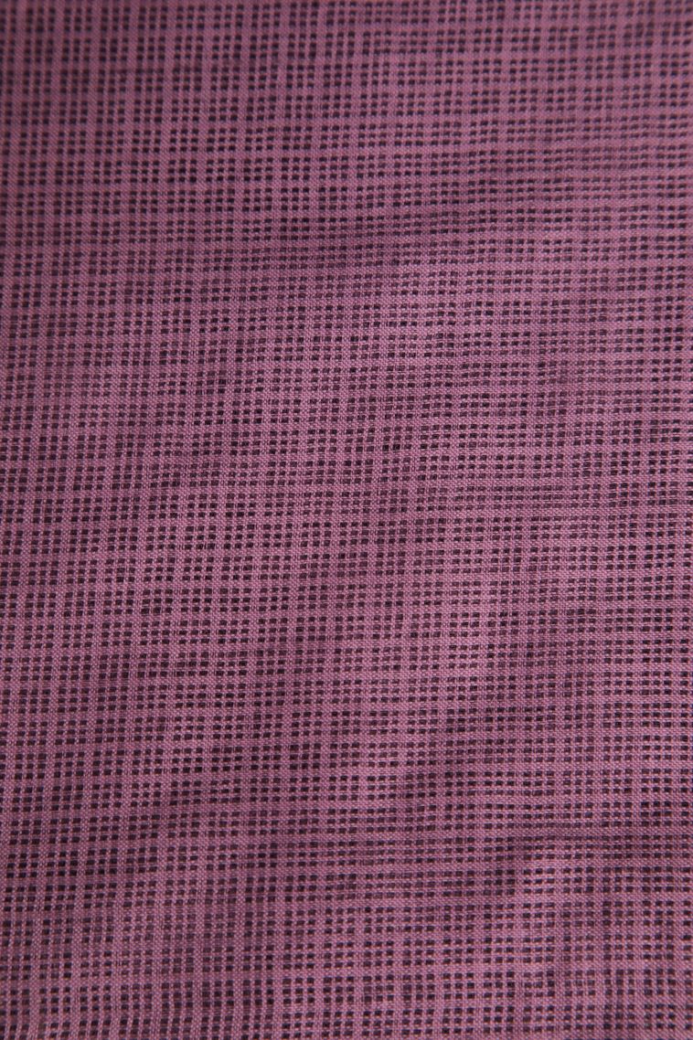 Mauve Purple Manipuri Cotton Sarees with Without Zari Zari Puttas view 3
