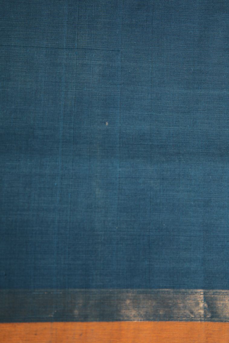 Pistachio Green Pure Handloom Kovai Cotton with Without Zari Zari Manga view 3