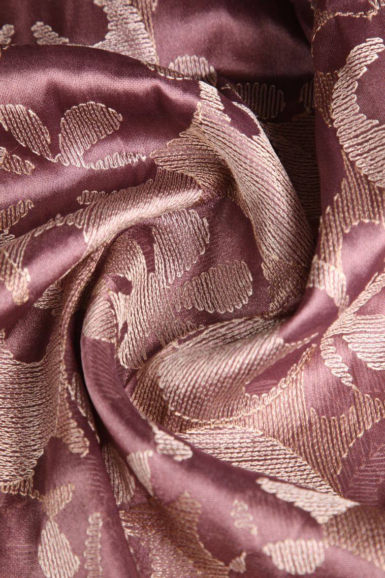 Crepe Pink Jute Sarees with Without Zari Zari Floral Patterns view 4