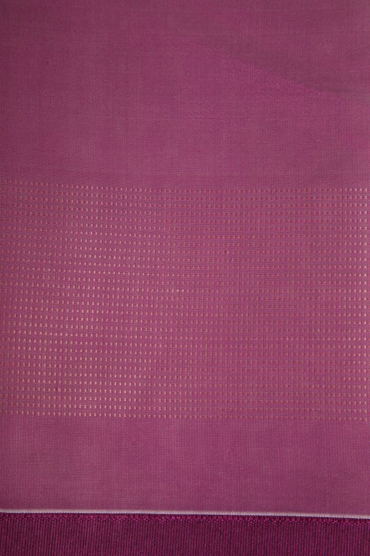 Lime Green Silk Cotton Sarees with Copper Zari Buttis (small Dots Or Motifs) view 3
