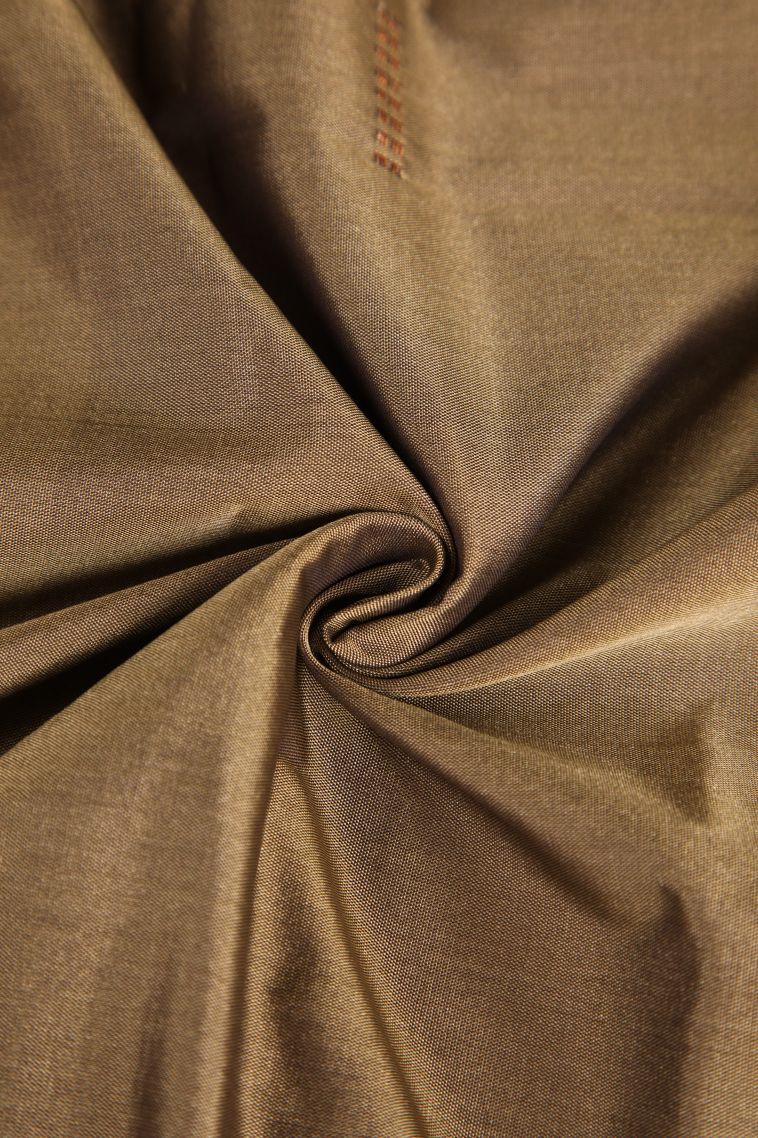 Oscar Gold Arani Silk Sarees Copper Zari with Buttis (small Dots Or Motifs) view 4