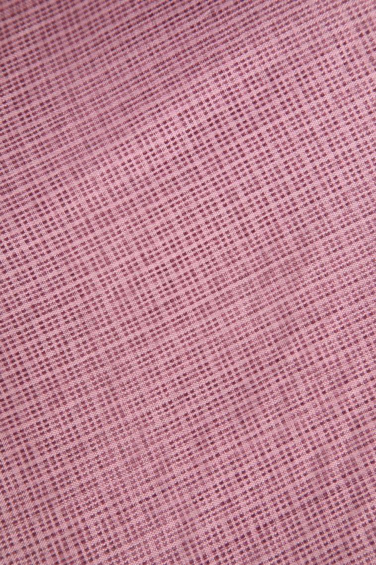 Lemonade Pink Manipuri Cotton Sarees Without Zari with Geometric Shapes view 3