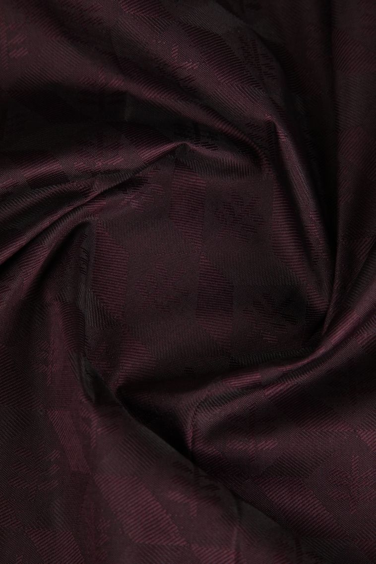 Plum Purple Visiri Madippu Silk Sarees Copper Zari with Floral Patterns view 4