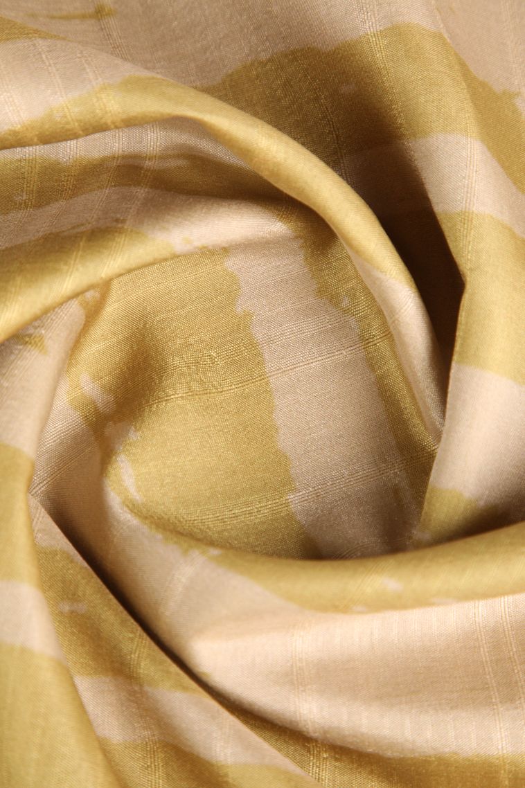 Shortbread Yellow Jute Sarees with Without Zari Zari Pathik Motifs view 4