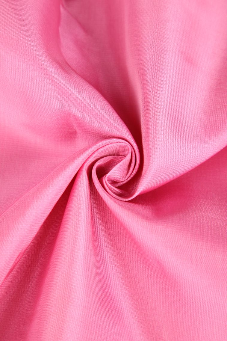 Ballet Pink Soft Silk Saree Gold Zari with Floral Puttas view 4