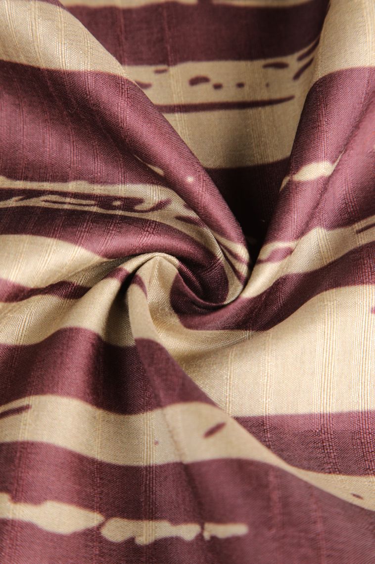 Mahome Red Jute Sarees with Without Zari Zari Pathik Motifs view 4