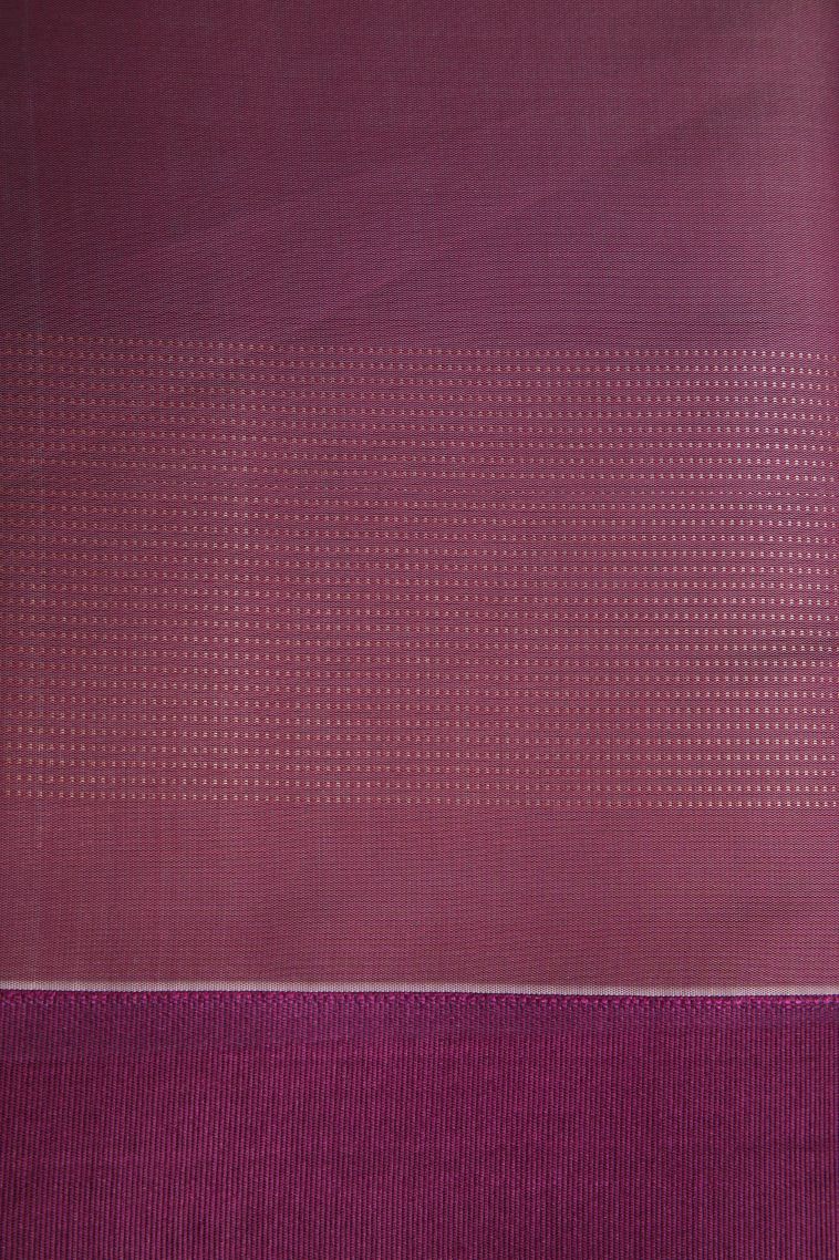 Arctic Blue Silk Cotton Sarees with Copper Zari Buttis (small Dots Or Motifs) view 3