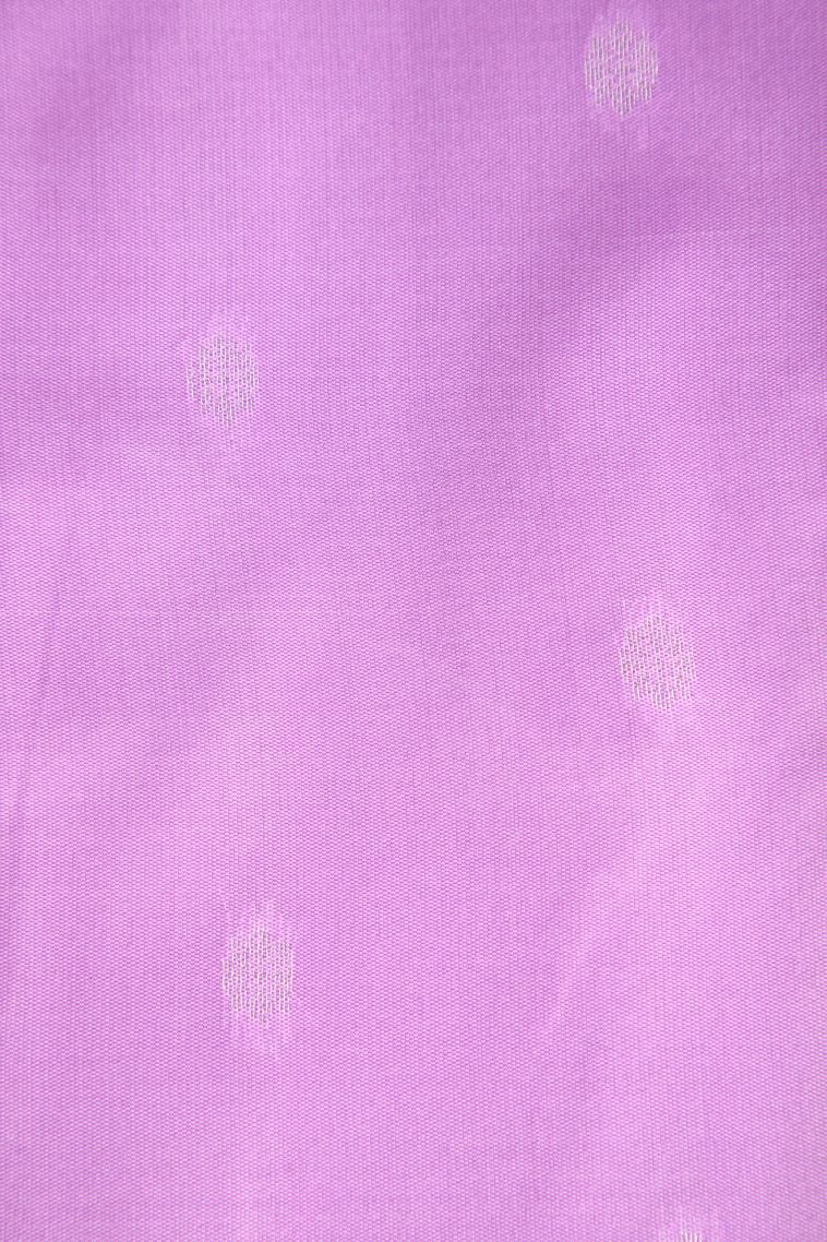 Lime Green Visiri Madippu Silk Sarees with Silver Zari Leaf Pattern view 3