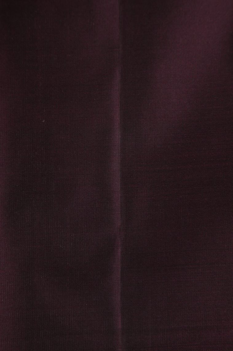 Rosewood Pink Soft Silk Saree Silver Zari with Floral Patterns view 3