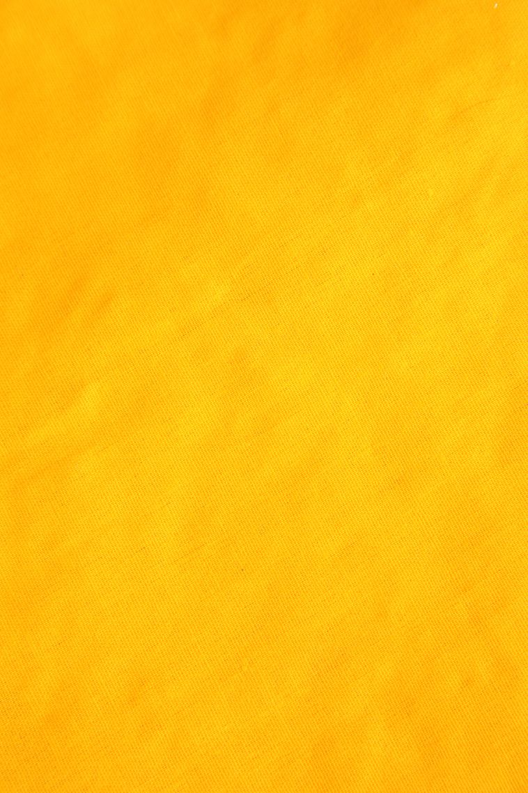 Briht Yellow Manipuri Cotton Sarees Without Zari with Floral Patterns view 3