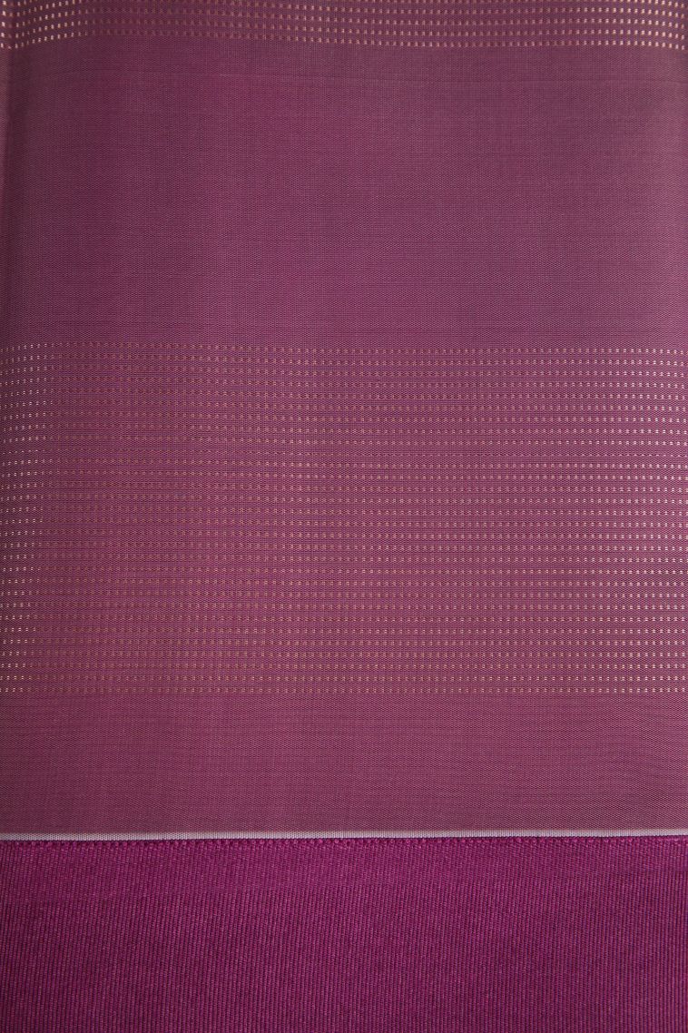 Ballet Pink Silk Cotton Sarees with Copper Zari Buttis (small Dots Or Motifs) view 3