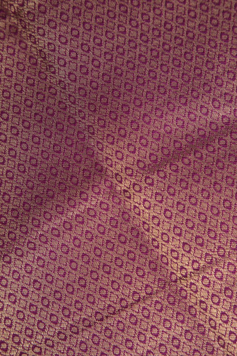 Cantaloupe Orange Raw Silk Sarees with Gold Zari Floral Patterns view 3