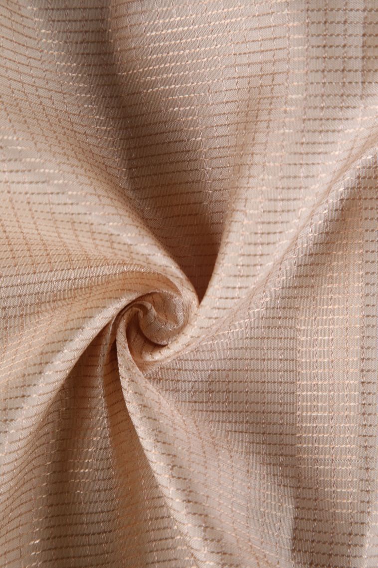 Coconut White Kanchipuram Silk Sarees with Gold Zari Checks view 4