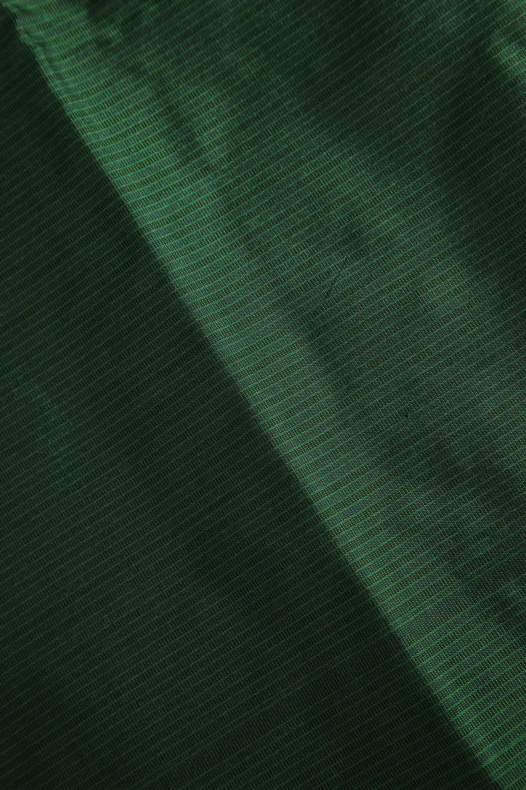 Bottle Green Arani Silk Sarees with Gold Zari Birds Mottif view 3