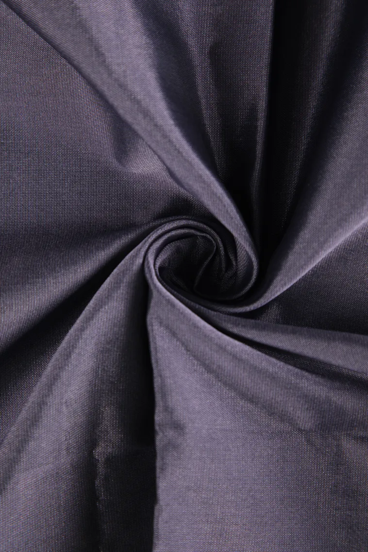 Heather Purple Arani Silk Sarees with Silver Zari Plain view 4