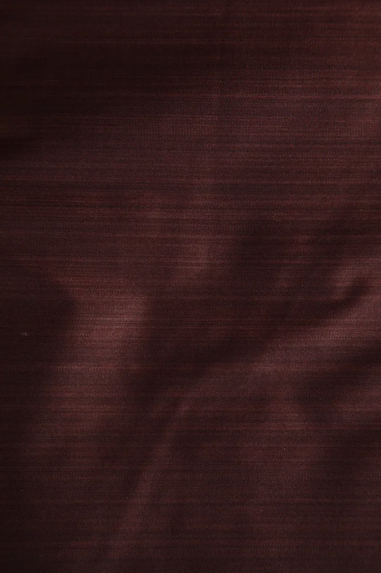 Berry Red Soft Silk Sarees Without Zari With Peacock Motifs view 3
