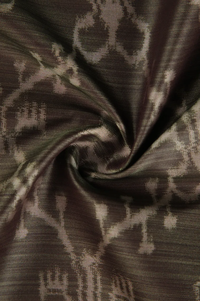 Bottle Green Soft Silk Sarees Without Zari With Floral Patterns view 4
