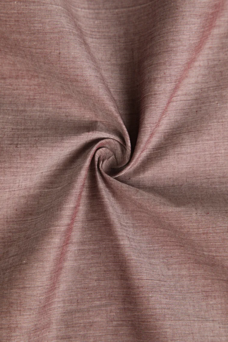 Tortilla Brown Chettinad Cotton Sarees with Gold Zari Plain view 4