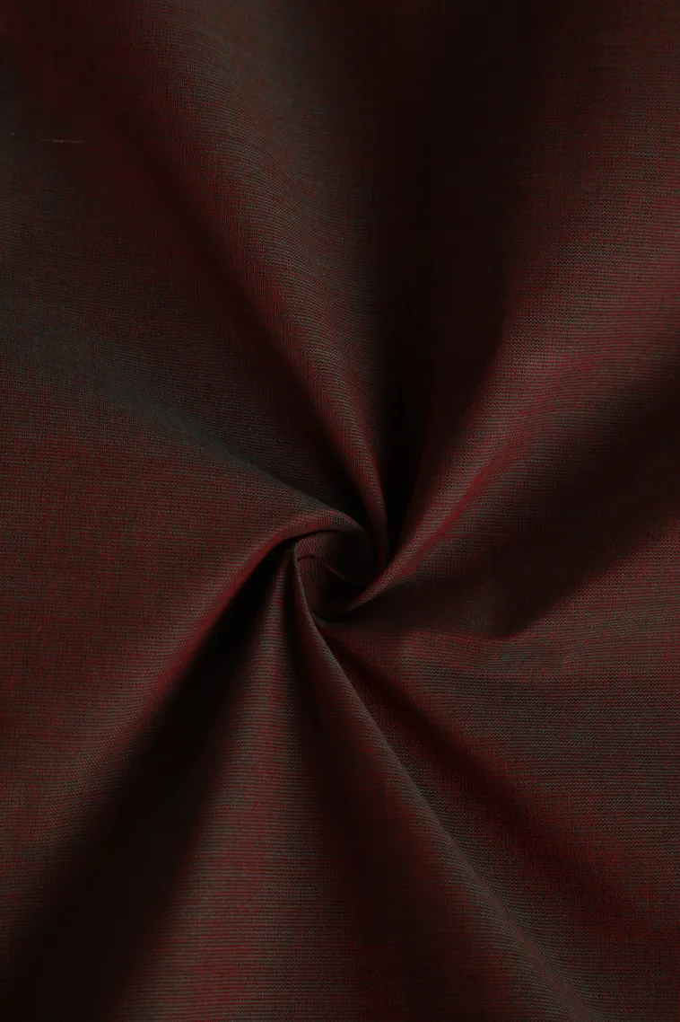 Gingerbread Brown Chettinad Cotton Sarees with Gold Zari Plain view 4