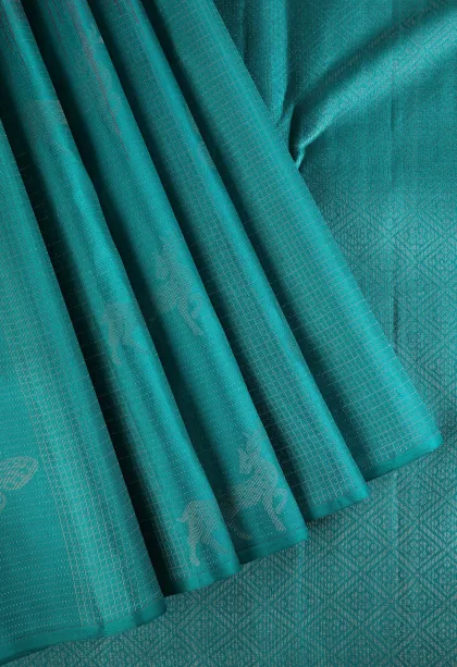 Strawberry Pink Soft Silk Saree with Silver Zari Cross Straipes