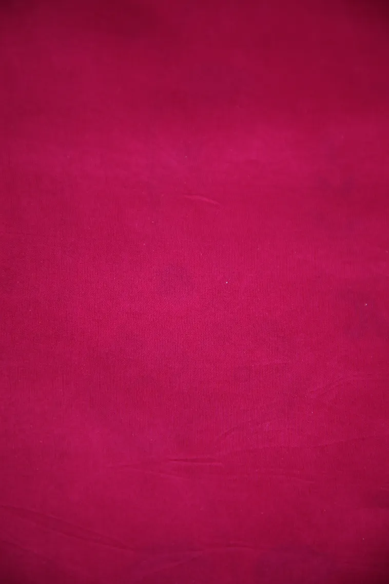 Fuscia Pink Banaras Sarees with Gold Zari Floral Patterns view 3