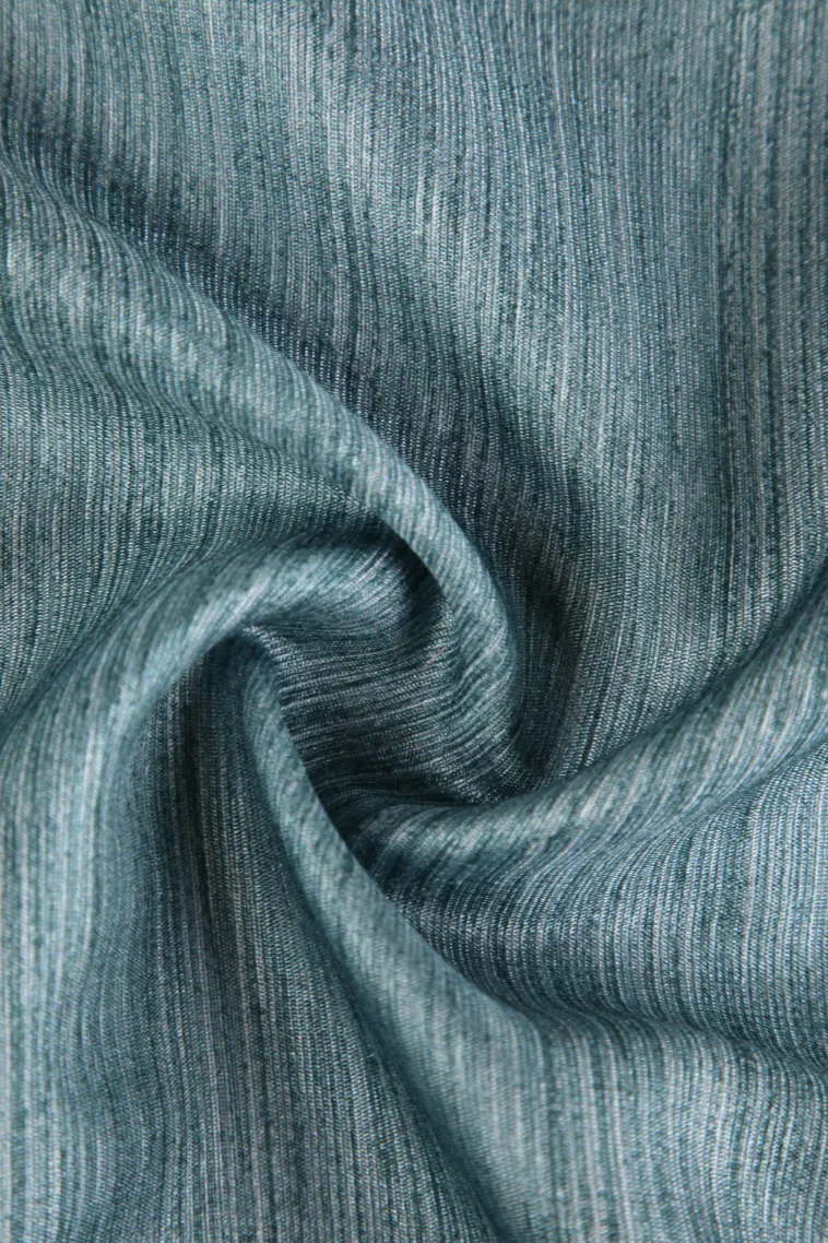 Stone Blue Fancy Saree with Thread Zari Plain With Border view 4