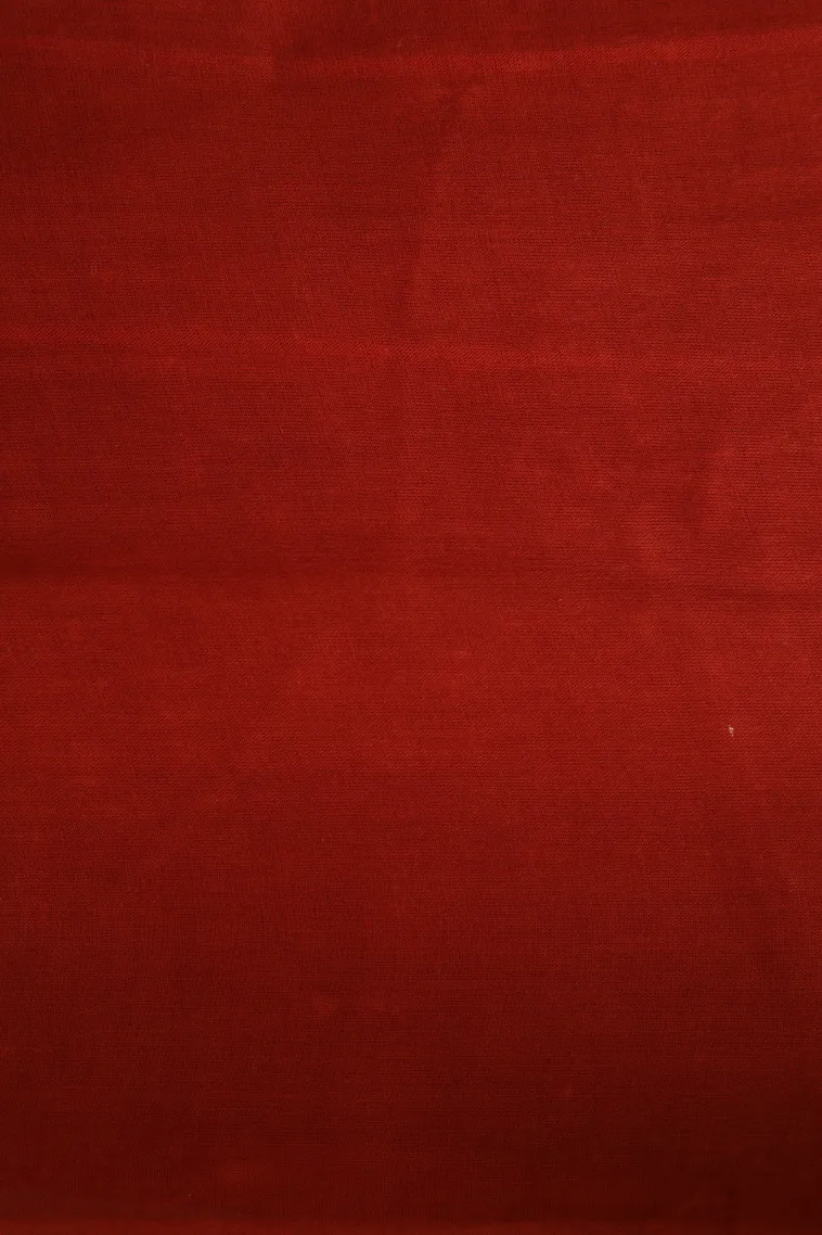 Cotton White Mul Mul Cotton Without Zari With Floral Patterns view 3