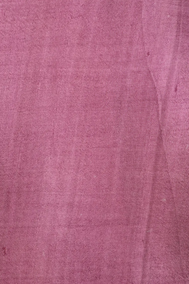 Magenta Purple Soft Silk Sarees Without Zari With Leaf Pattern view 3