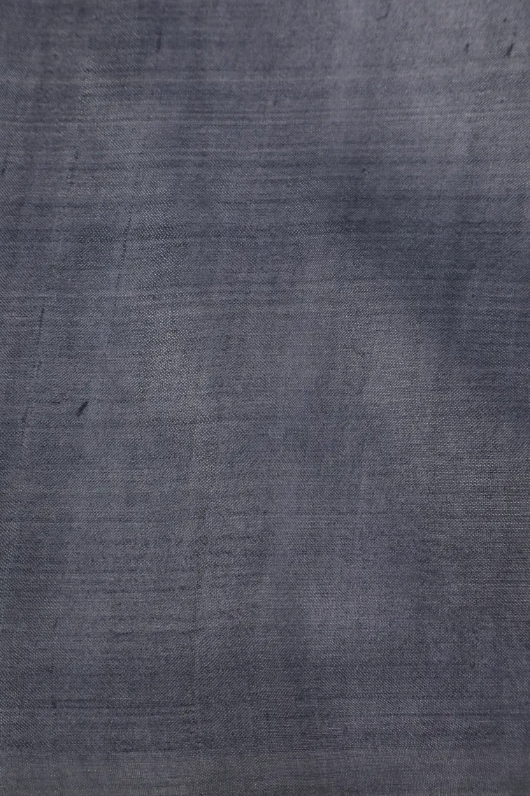 Slate Blue Soft Silk Sarees Without Zari With Floral Patterns view 3