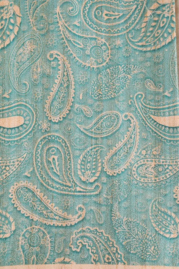 Coconut White Jute Sarees Without Zari With Stone Work view 3
