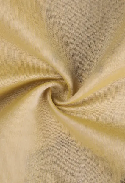 Sandollar Yellow Silk Cotton Sarees with Antic Zari Flower Mottif