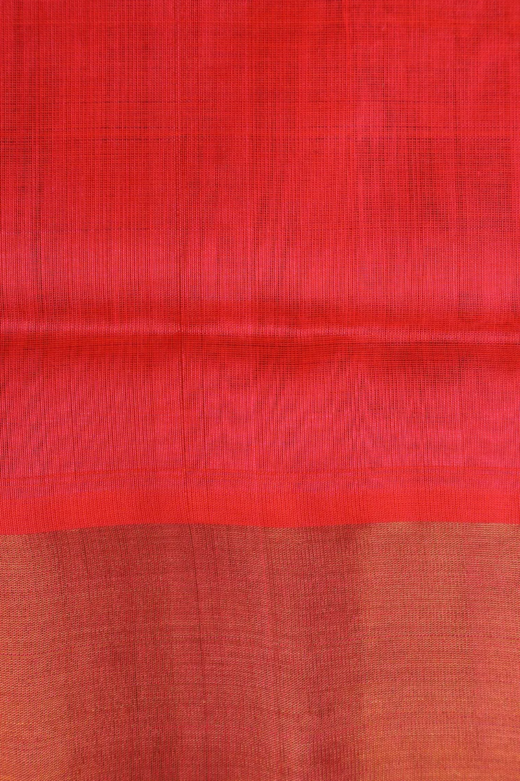 Asphalt Black Silk Cotton with Gold Zari Buttis (small Dots Or Motifs) view 3