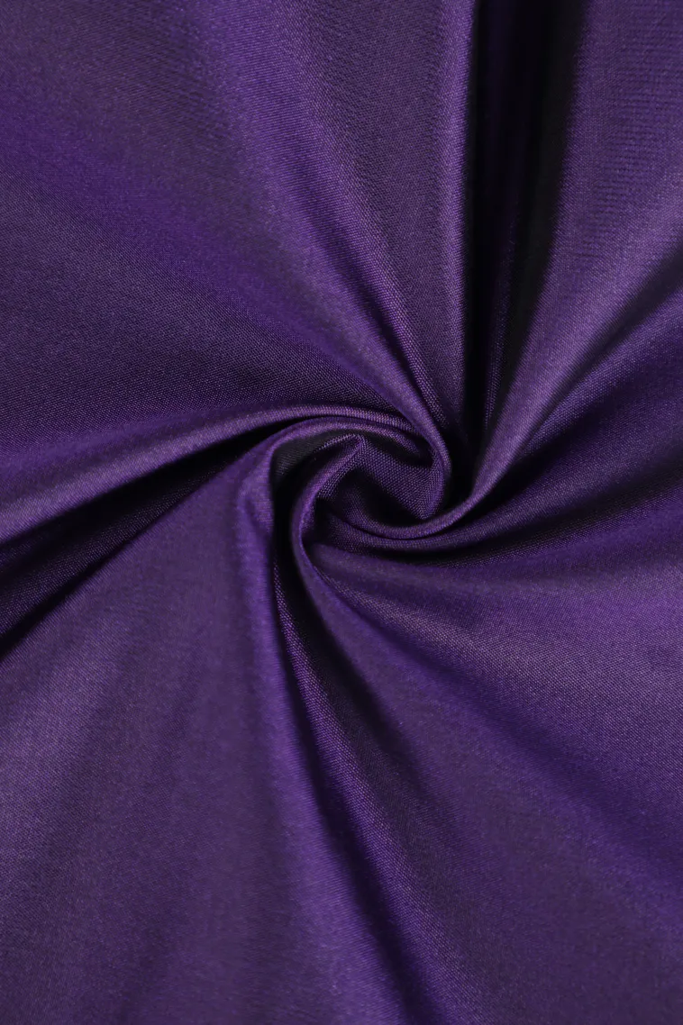 Viola Purple Soft Silk Saree with Gold Zari Tree Mottif view 4