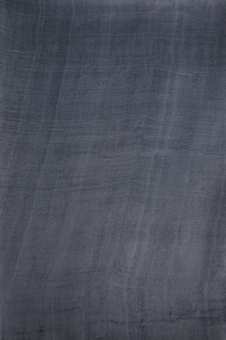 Slate Blue Soft Silk Sarees Without Zari With Leaf Pattern view 3