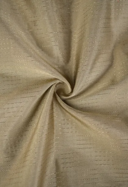 Sandollar Yellow Arani Silk Sarees with Gold Zari Stripes
