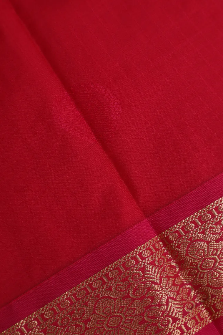 Teal Blue Visiri Madippu Silk Sarees with Gold Zari Straipes And Puttas view 3