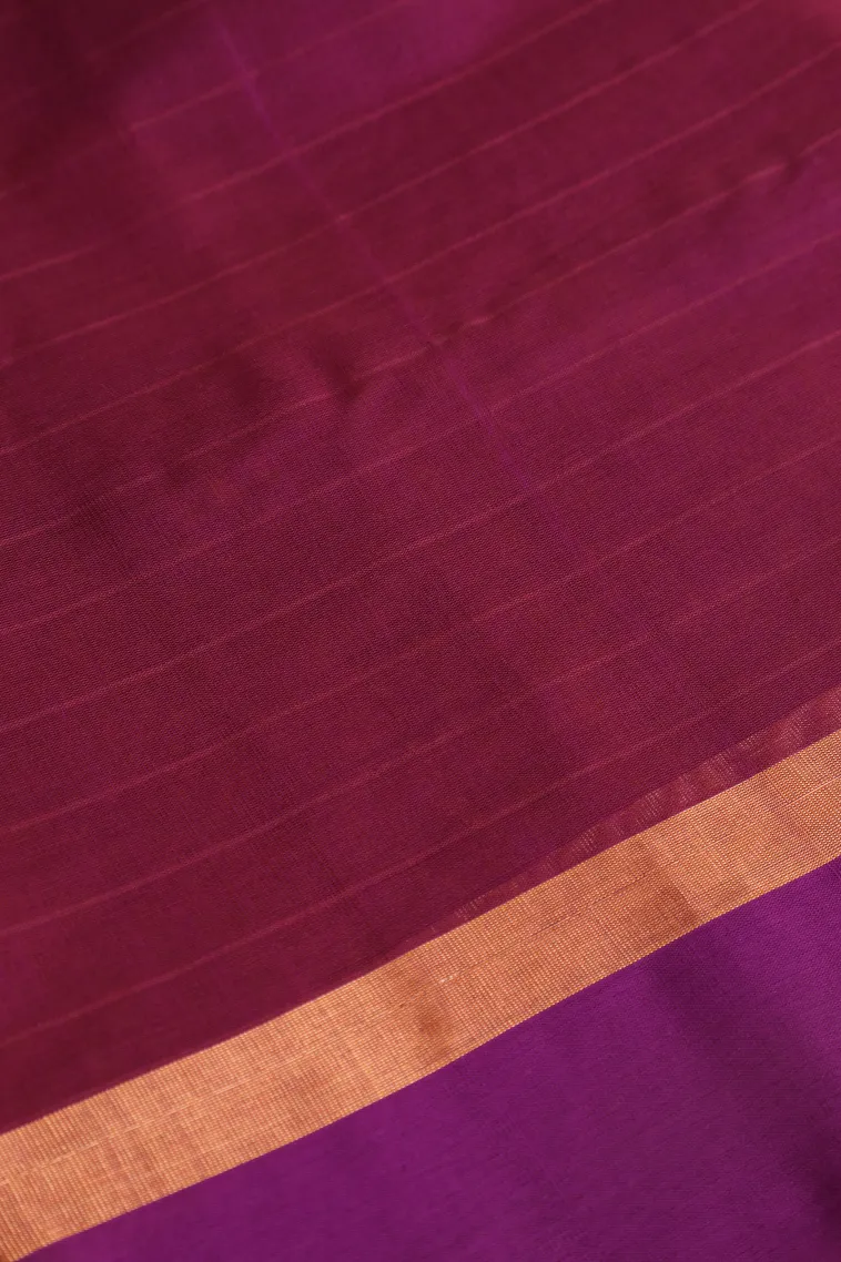 Lemon Yellow Pure Handloom Kovai Cotton with Gold Zari Checks view 3