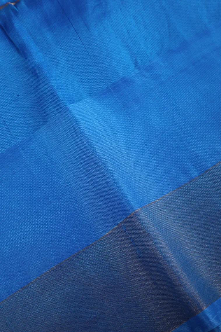 Sand Yellow Soft Silk Saree with Gold Zari Checks And Puttas view 3