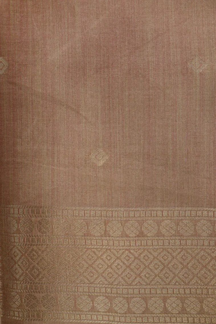Abbey Black Tussar Saree with Gold Zari Animal Mottif view 3