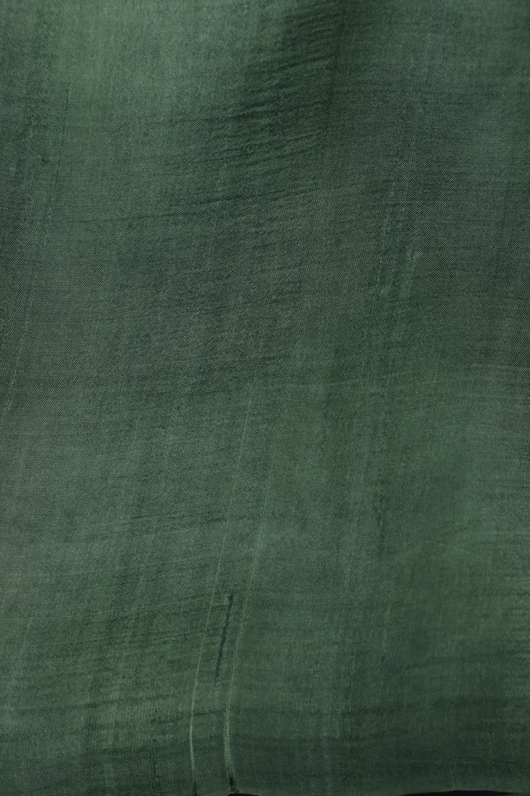 Indigo Blue Soft Silk Sarees Without Zari With Floral Patterns view 3