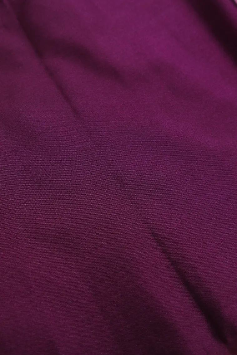 Periwinkle Purple Soft Silk Saree with Copper Zari Flower Mottif view 3