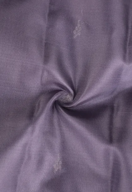 Heather Purple Soft Silk Saree with Silver Zari Buttis (small Dots Or Motifs)