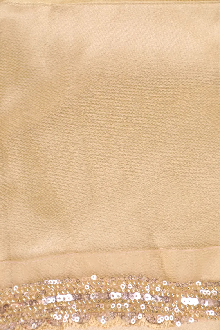 Sandollar Yellow Designer Sarees with Thread Zari Floral Patterns view 3