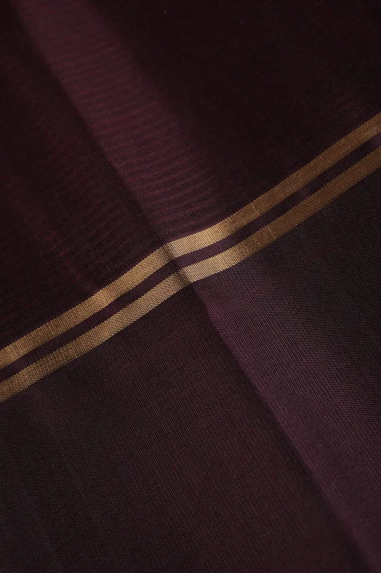 Vanilla Custard Yellow Soft Silk Saree with Gold Zari Stripes view 3