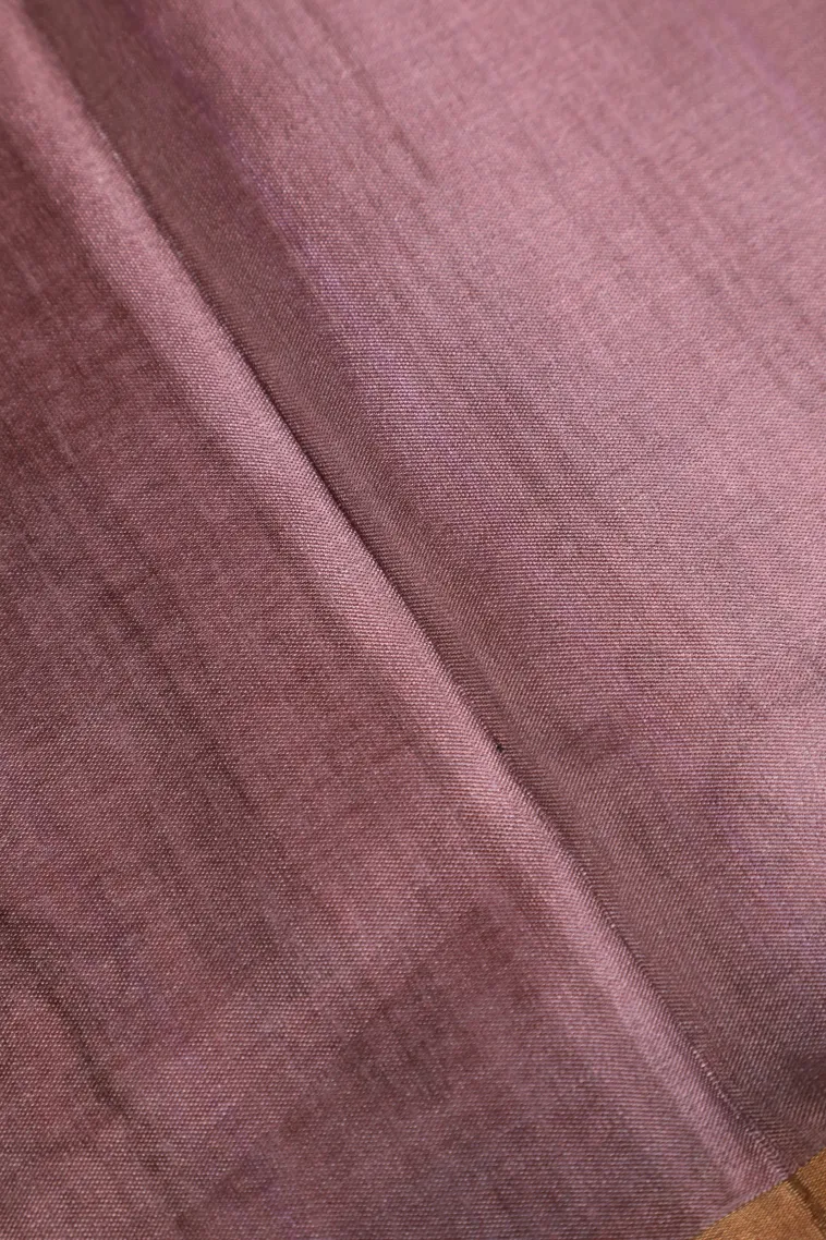 Crepe Pink Soft Silk Sarees with Gold Zari Floral Patterns view 3