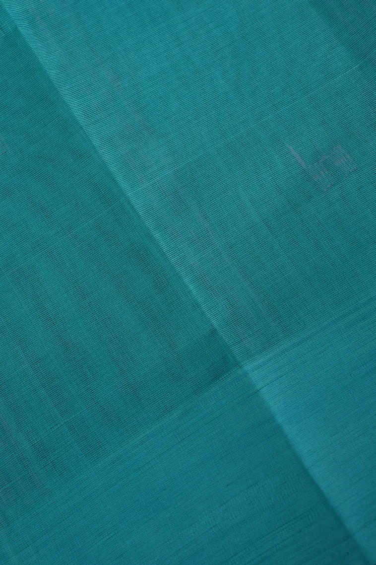Lean Pink Kanchi Cotton Sarees Without Zari With Buttis (small Dots Or Motifs) view 3