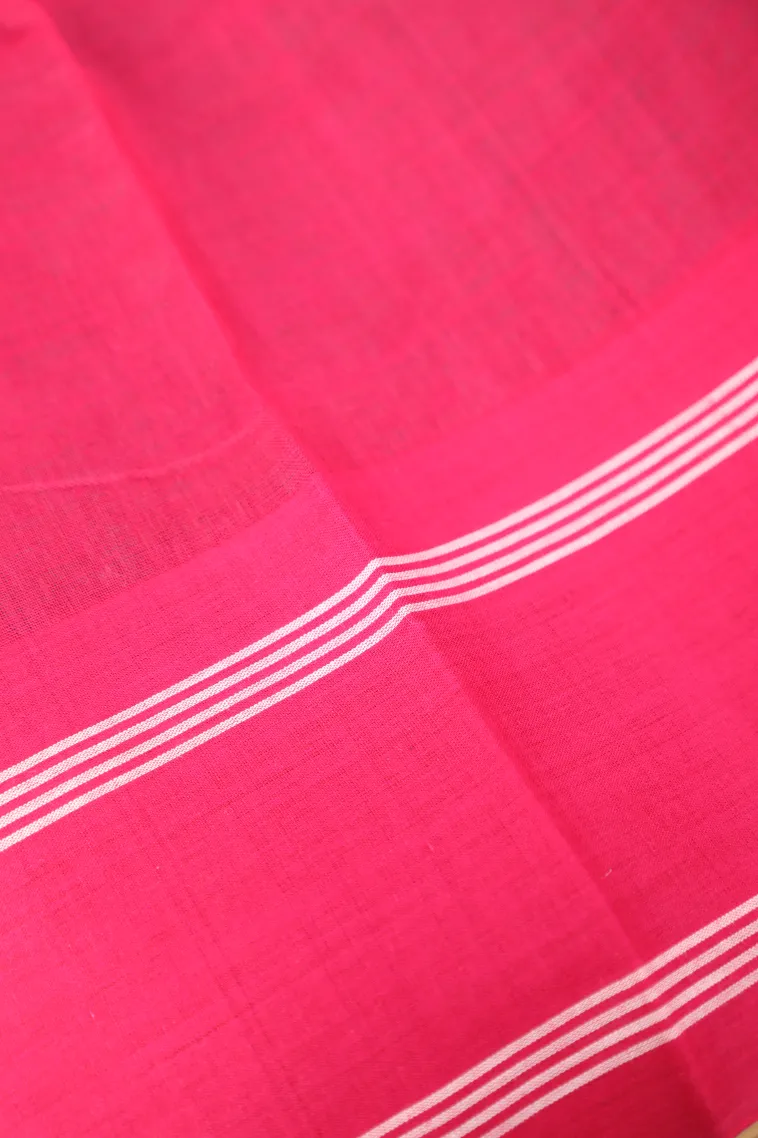 Sky Blue Ikkat Cotton Sarees Without Zari With Geometric Shapes view 3