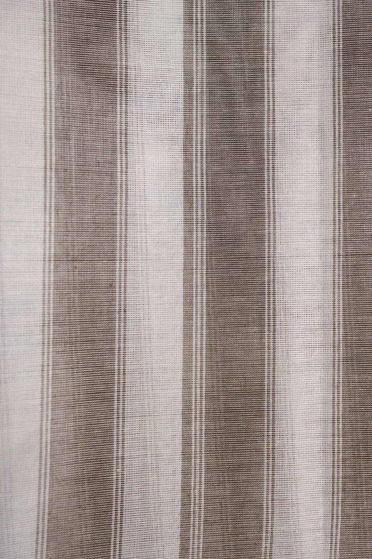 Cotton White Kanchi Cotton Sarees Without Zari With Stripes And Puttas view 3